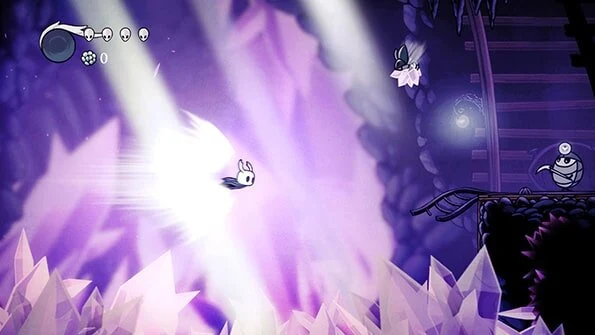 The mines in Hollow Knight, official screenshot